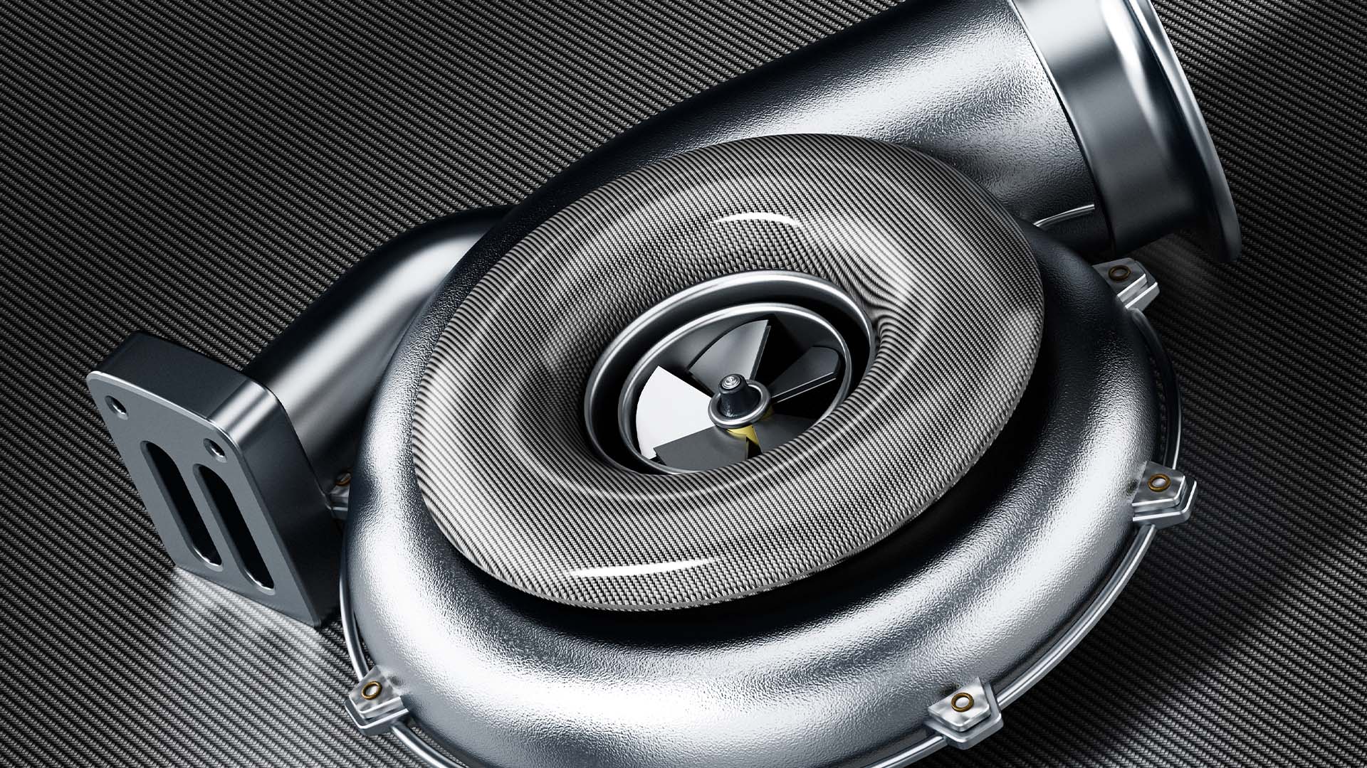 carbon_fiber_turbo Carbon fiber turbo for a car