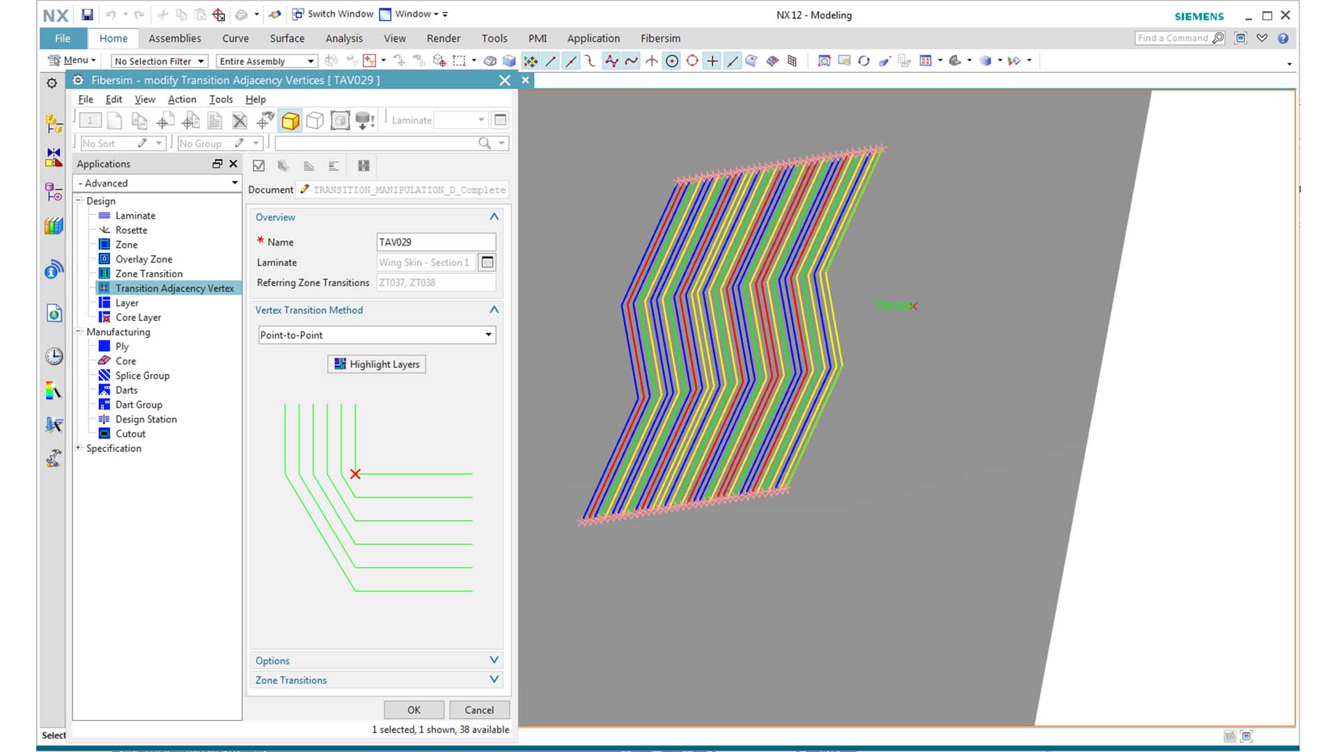fibersim_design_optimization Design verification in Siemens Fibersim