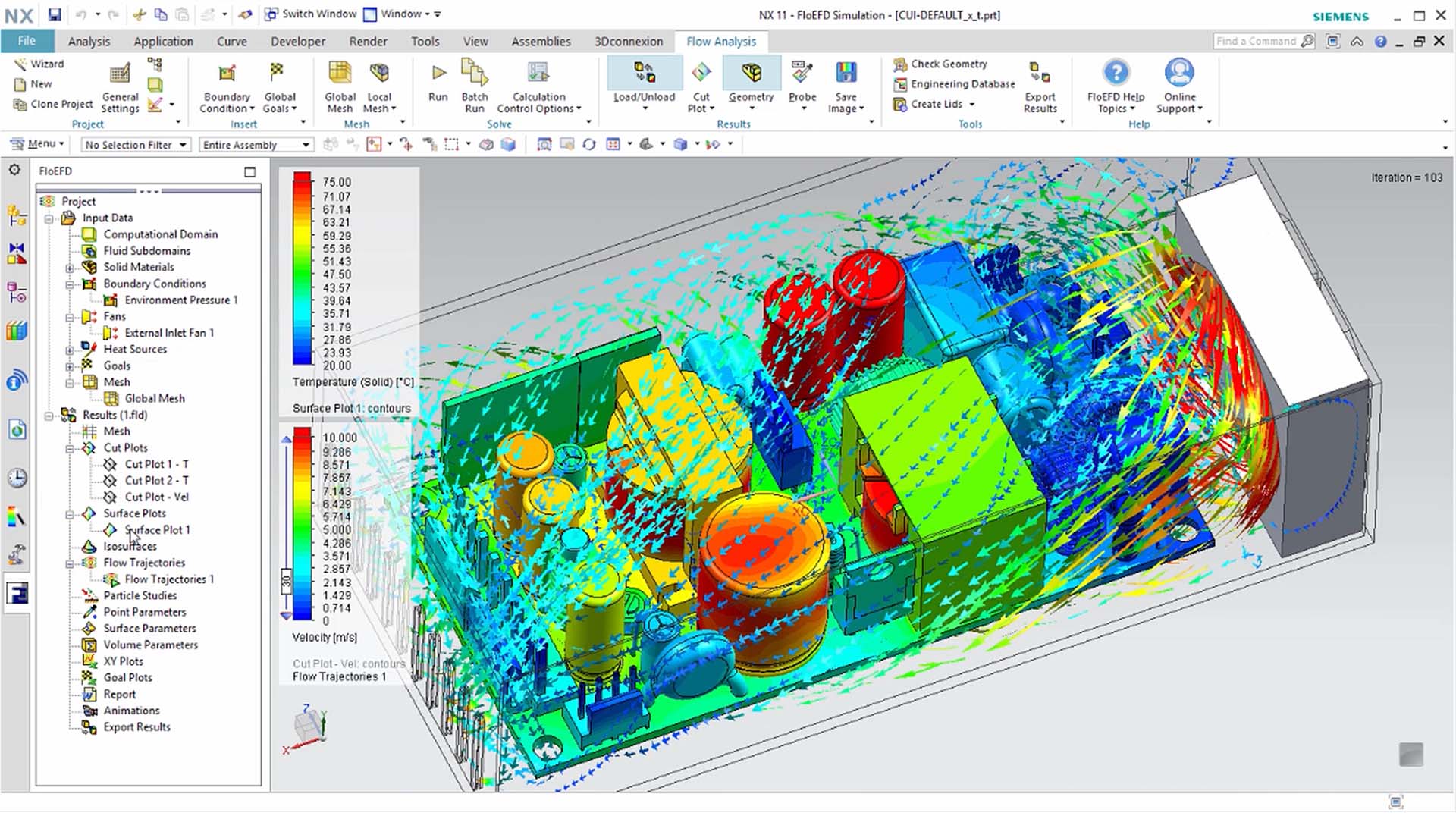 simcenter_floefd_electronics Electronics modeling with Siemens FLOEFD and NX