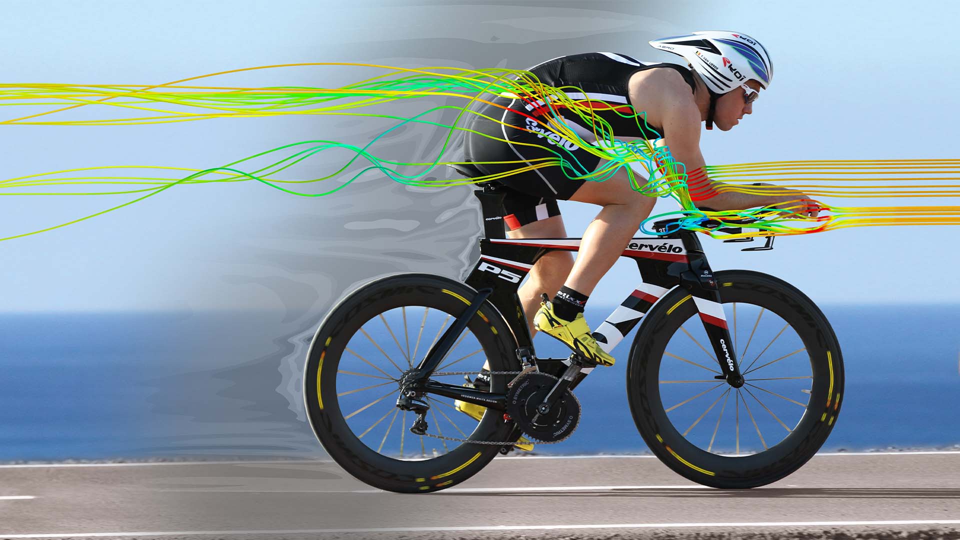star-ccm+-cycling Cyclist modeled in Simcenter STAR-CCM+