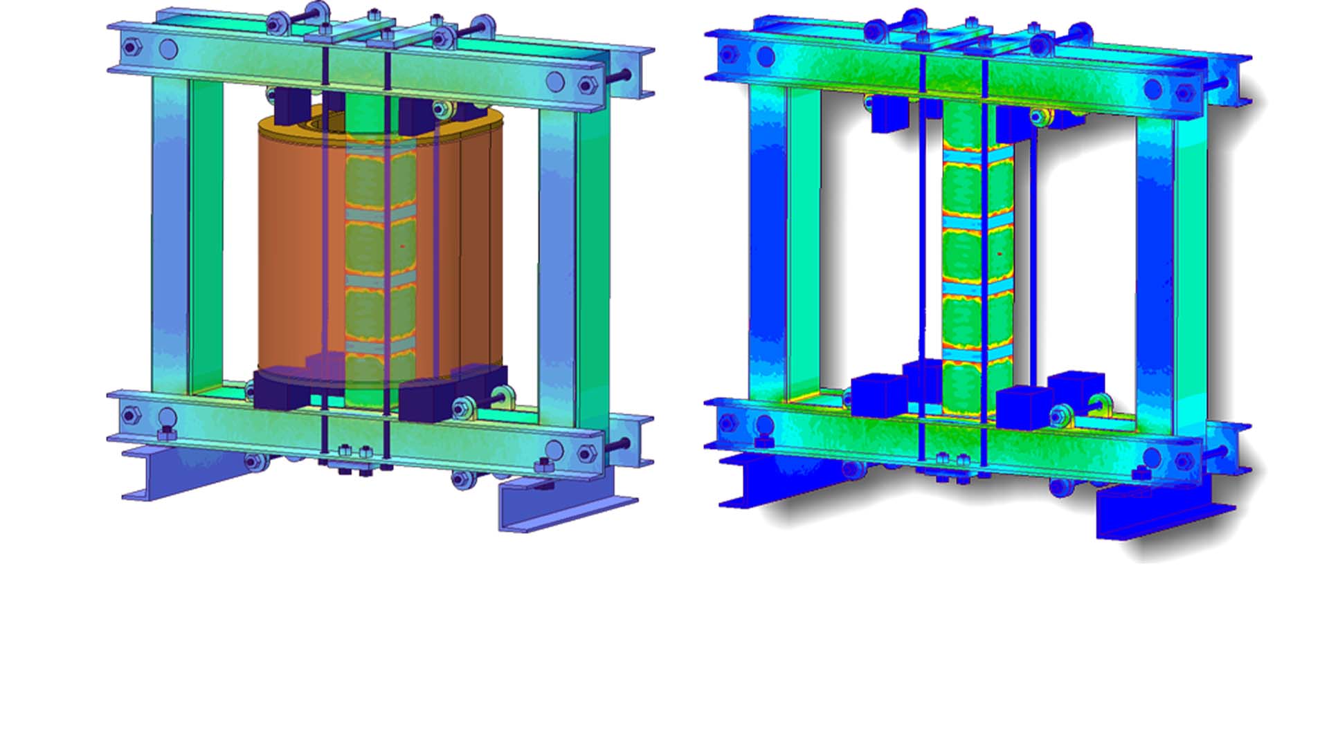 simcenter_MAGNET_transformer Electrical transformer in Simcenter MAGNET