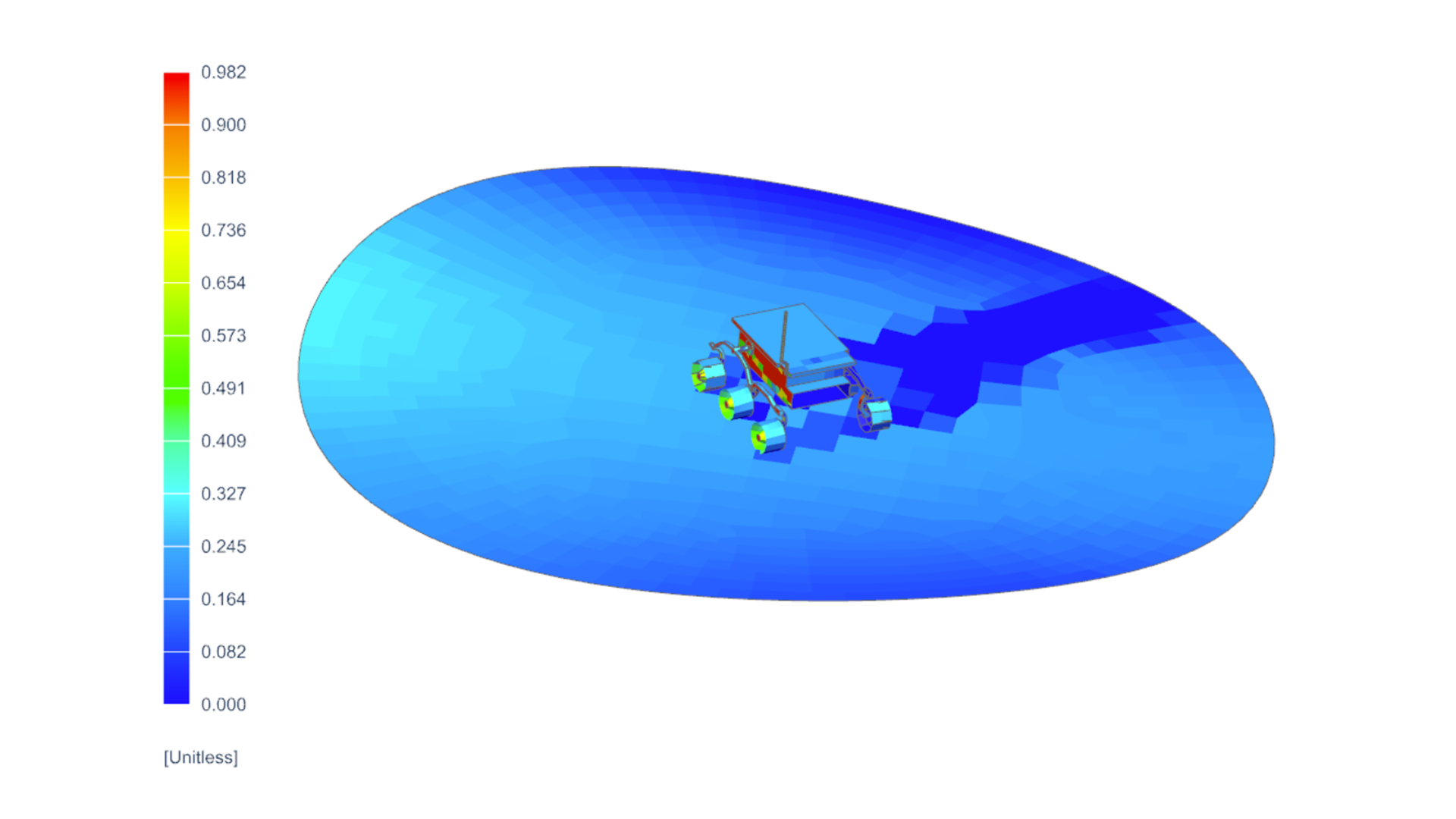 Space Rover thermal simulation in Simcenter 3D Space Systems Thermal
