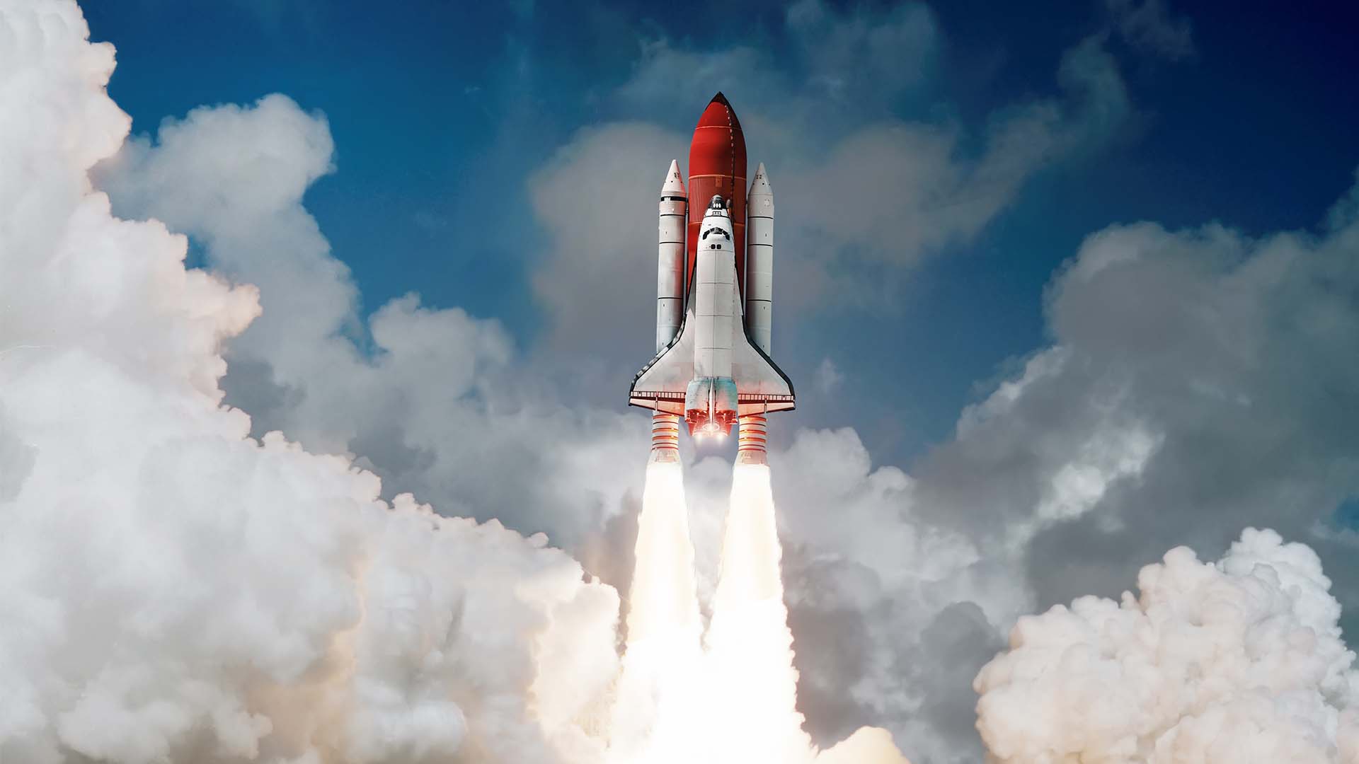 rocket_propulsion A rocket launching into space