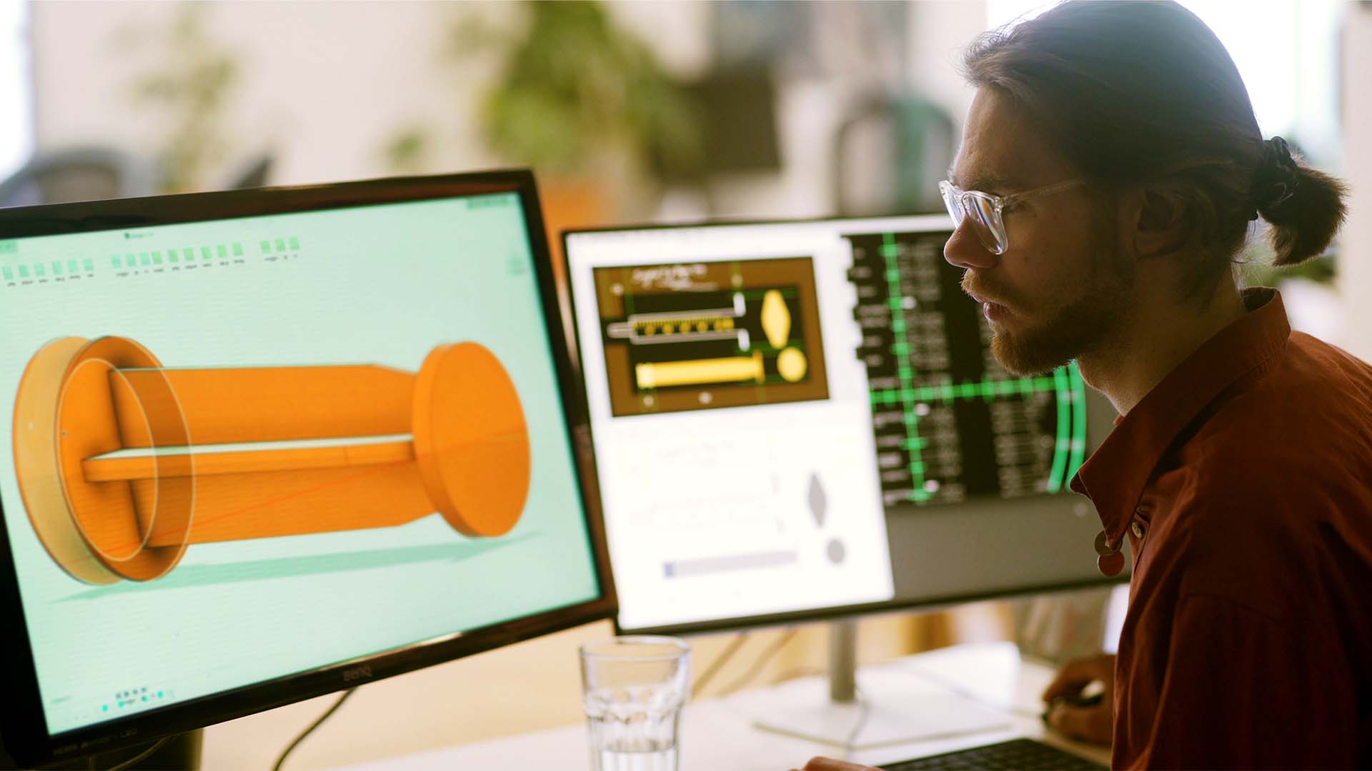 syringe_design A man designing a syringe