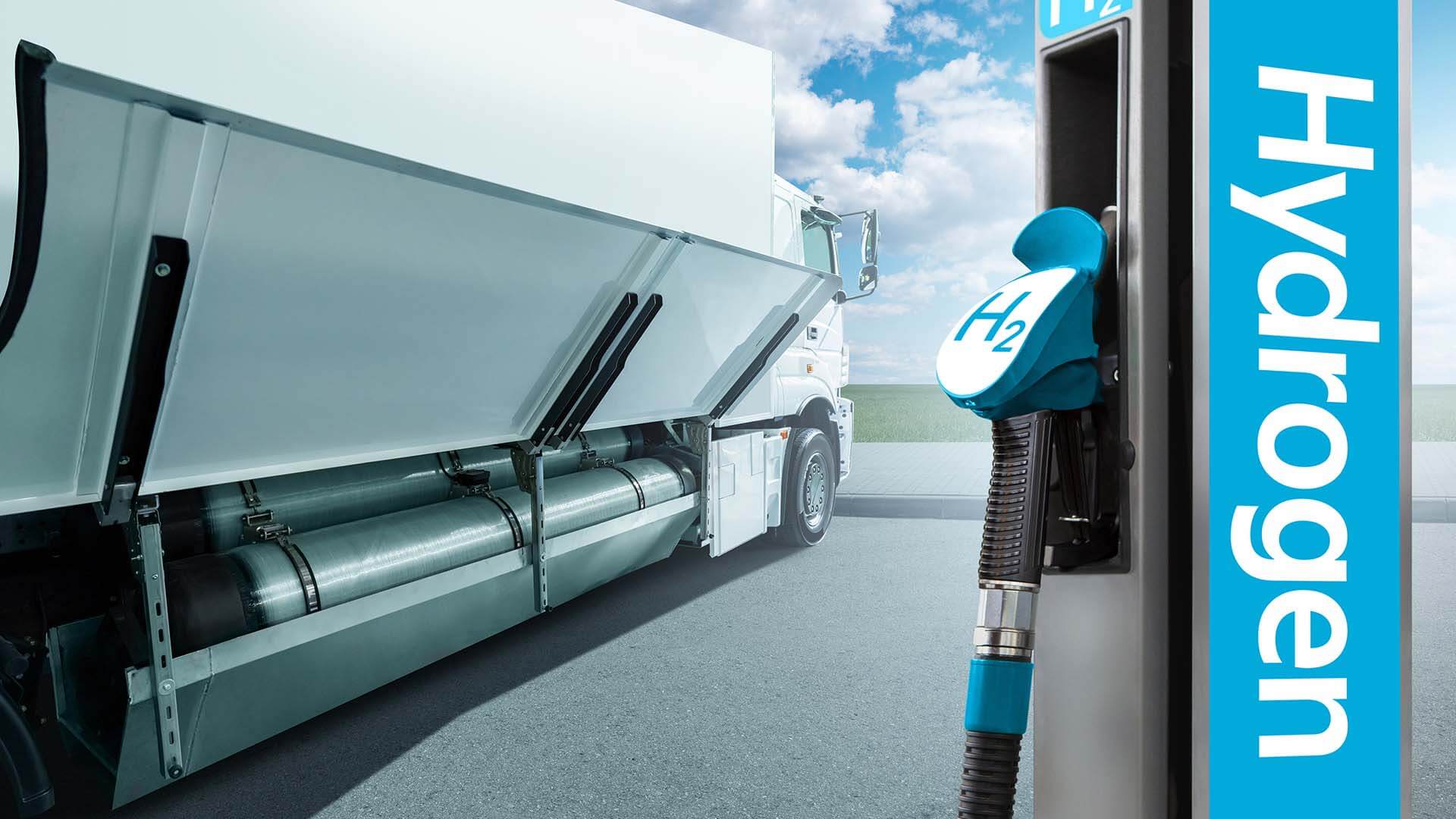 truck_hydrogen_refueling_station A hydrogen refueling station for trucks