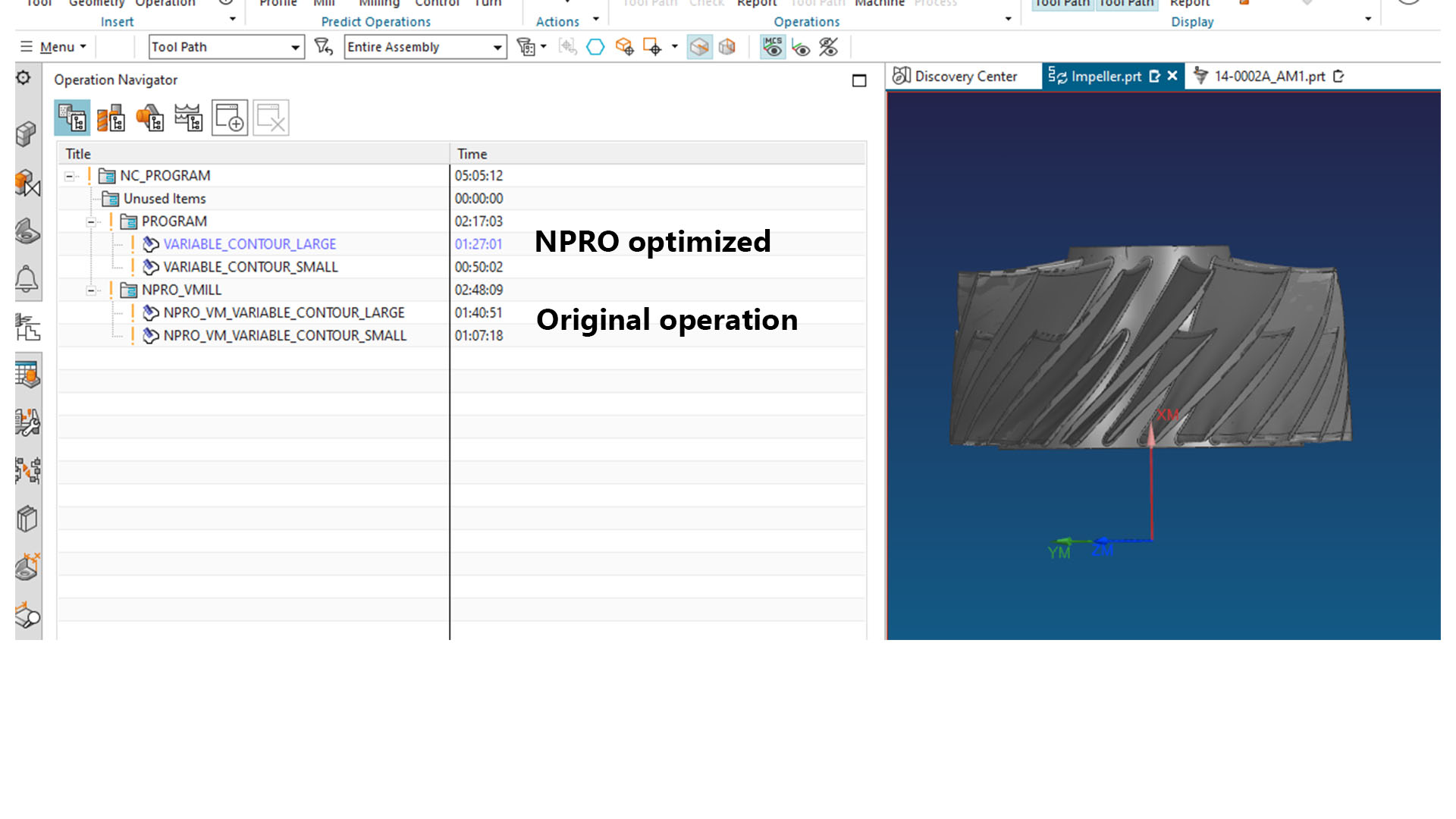 NPRO_vs_original NPRO original vs optimized