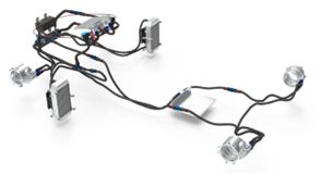 Electric racecar cooling loop