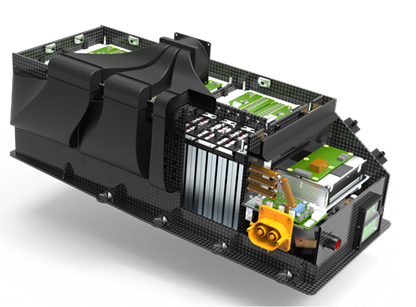 Electric racecar battery pack