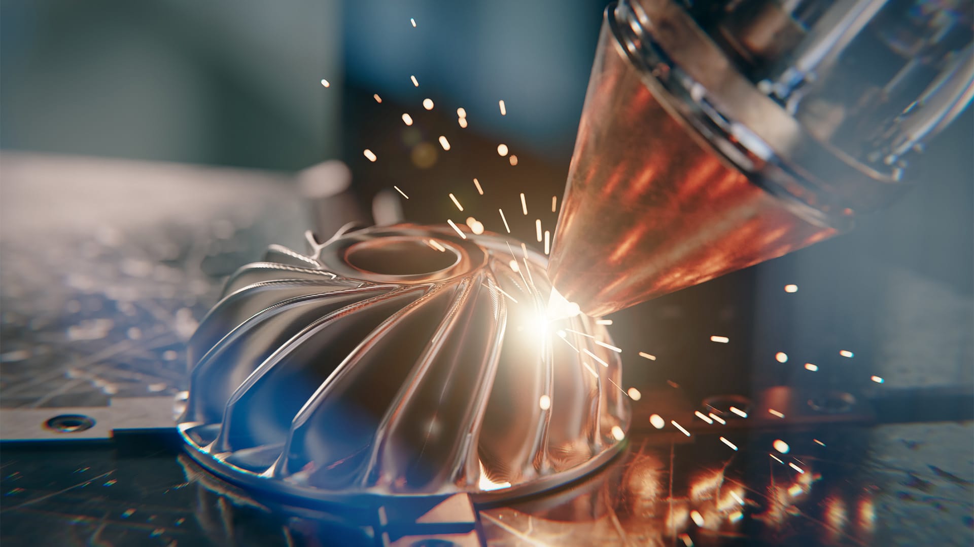 3D printed metal objects