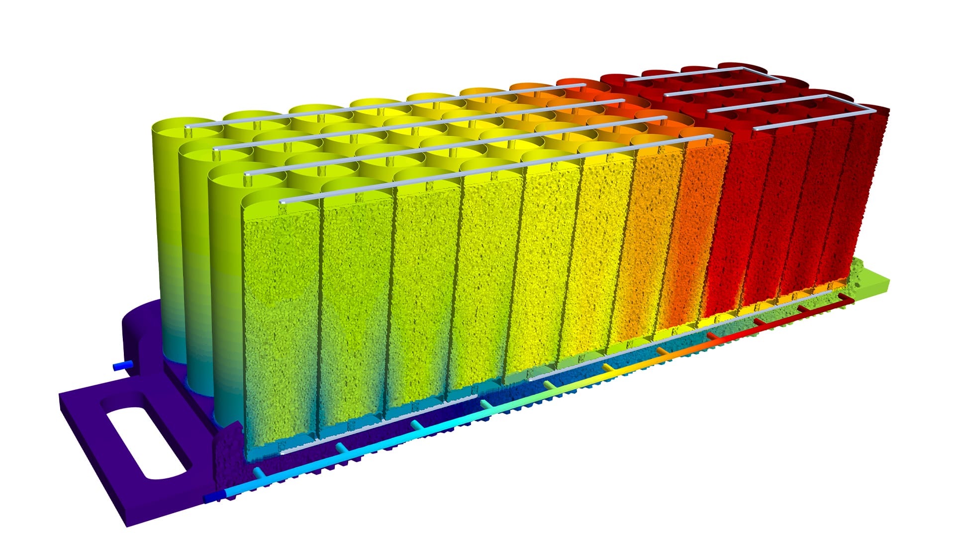 STAR-CCM+ HEV module temperature